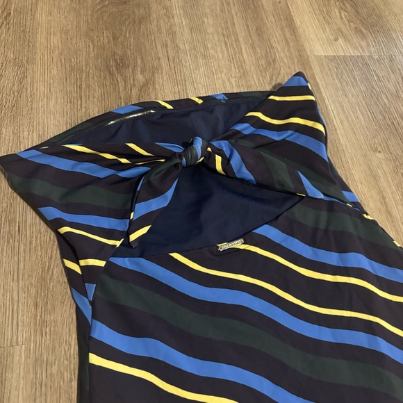 Anthropologie x Cala de La Cruz Alison One-Piece Strapless Swimsuit - Picture 8 of 13